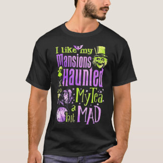 茶を少幽霊のよく出るし不機嫌 Tシャツ