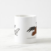 "茶を言うためにしました誰かをか"。 子馬のマグ コーヒーマグカップ (中央)