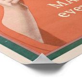 茶を飲むと何事も上手になる ポスター (角)