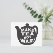 茶を飲むな ポストカード (スタンド正面)