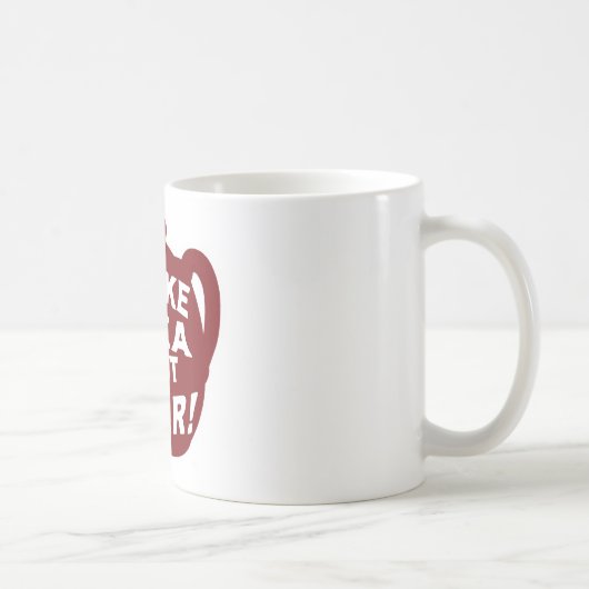 茶をV8戦わせません コーヒーマグカップ (右)