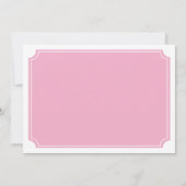 茶エレガントパーティー 招待状 (裏面)