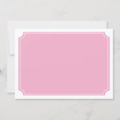 茶エレガントパーティー 招待状 (裏面)