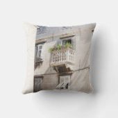 茶コンクリートハウスバルコニーに生鉢植えを施す。 クッション (裏面)