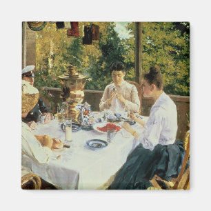 茶テーブル、1888年 マグネット