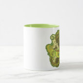 茶ドラゴンのマグ マグカップ (中央)