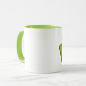 茶ドラゴンのマグ マグカップ (正面左)