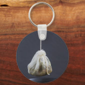 茶バッグつるは飲み物だ キーホルダー (正面)