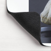 茶バッグつるは飲み物だ マウスパッド (コーナー)