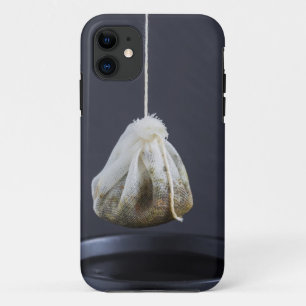 茶バッグつるは飲み物だ iPhone 11 ケース