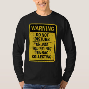 茶バッグ収集ジョークミーム男性へ女性 Tシャツ