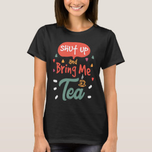 茶バッグ急速温茶飲み物リラックス茶 Tシャツ
