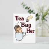 茶バッグ ポストカード (スタンド正面)