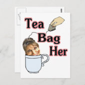 茶バッグ ポストカード (正面/裏面)