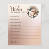 茶バラブライダルシャワーウィッシュゲーム (正面)