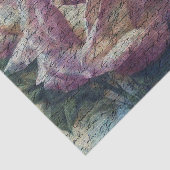 茶バラヴィンテージ手書き入力Ephemera Decompage 薄葉紙