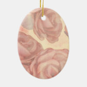 茶バラ、オーナメント セラミックオーナメント (裏面)