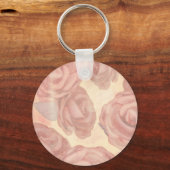 茶バラ、キーチェーン キーホルダー (正面)