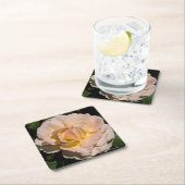 茶バラ スクエアペーパーコースター (インサイチュ)