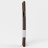 茶パーソナライズされた色の皮 Case-Mate iPhoneケース (裏面/右)