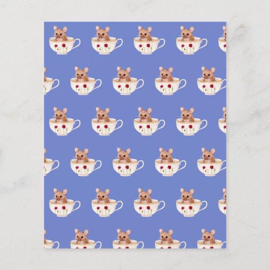 茶パーティの招待状のブライダルシャワー予算 (裏面)