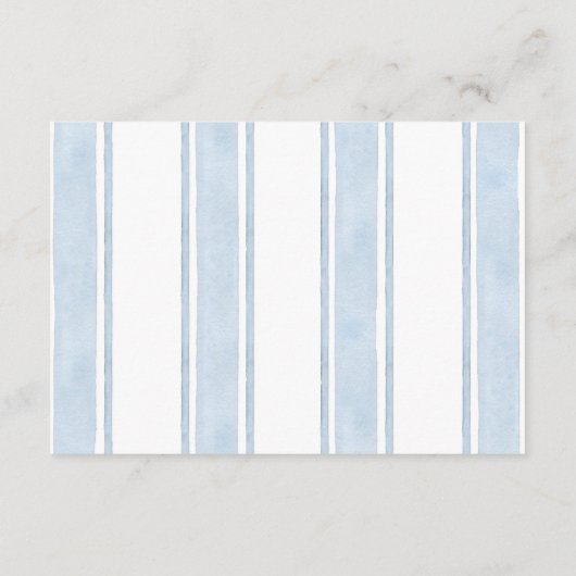 茶パーティーおむつラッフル エンクロージャーカード (裏面)