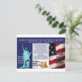 茶パーティーはがき ポストカード (スタンド正面)