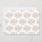 茶パーティーアドバイスカード 招待状 (裏面)