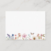 茶パーティーキス エンクロージャーカード (裏面)