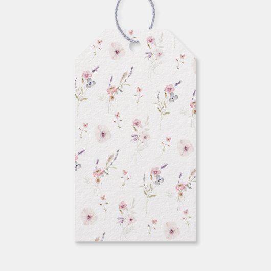 茶パーティーギフトラベル ギフトタグ (裏面)