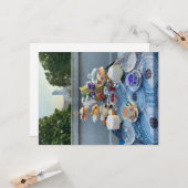 茶パーティーグリーティングカード カード (正面/裏面インサイチュ)