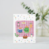 茶パーティーサンキューカード サンキューカード (スタンド正面)