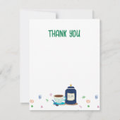 茶パーティーサンキューカード サンキューカード (裏面)