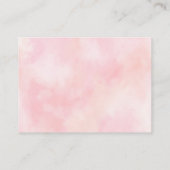 茶パーティーディスプレイシャワーカード – 愛は醸造 エンクロージャーカード (裏面)