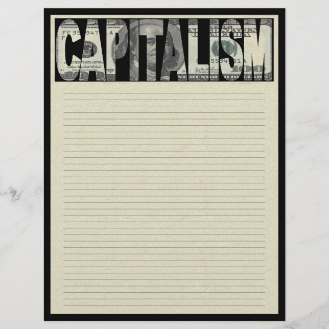 茶パーティーパトリオットカスタマイズ可能なレターヘッド (正面)