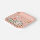 茶パーティープレートの装飾 ペーパープレート (傾斜あり)