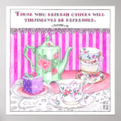 茶パーティーポスター ポスター (正面)