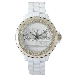 茶パーティーヴィンテージアリスinワンダーランドウォッチ 腕時計