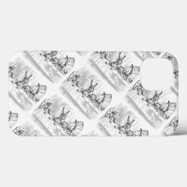 茶パーティーヴィンテージアリスinワンダーランド iPhone 13ケース