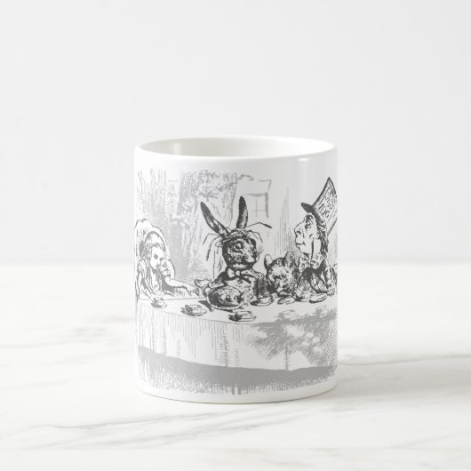 茶パーティーヴィンテージアリスin Wonderland Mug コーヒーマグカップ (中央)
