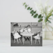 茶パーティー人形， 1923 ポストカード (スタンド正面)