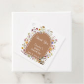 茶パーティー山花ベビーイン開花ベビーシャワー フェイバータグ (インサイチュ)