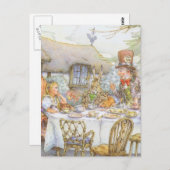 茶パーティー時間 ポストカード (正面/裏面)