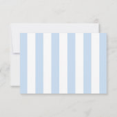 茶パーティー花の赤ちゃん感謝していシャワーあなた サンキューカード (裏面)