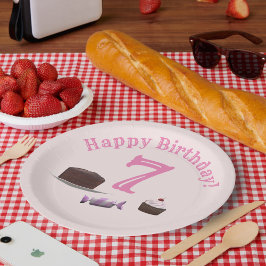 茶パーティー誕生日 ペーパープレート