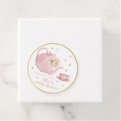 茶パーティー赤ちゃんシャワーお願い感謝ラベル フェイバータグ (インサイチュ)