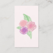 茶パーティー赤ちゃんシャワーブックリクエストエンクロージャカード エンクロージャーカード (裏面)