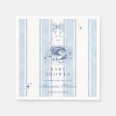 茶パーティー赤ちゃんシャワー スタンダードカクテルナプキン (正面)