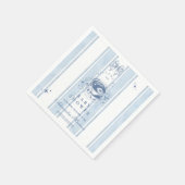 茶パーティー赤ちゃんシャワー スタンダードカクテルナプキン (角)