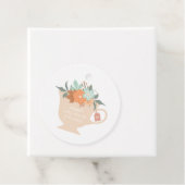 茶パーティー赤ちゃんシャワー フェイバータグ (インサイチュ)